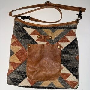 Myra bag. Over the shoulder cross body purse.